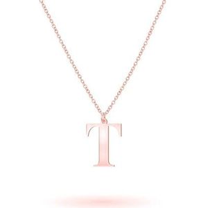 Beka&Bell Kette mit Anhänger »925-Sterling Silber rotvergoldet Glänzend 45cm«