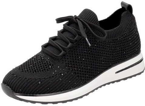 Remonte Slip-On Sneaker, Freizeitschuh, Halbschuh, Slipper mit kleinen Strass-Steinchen