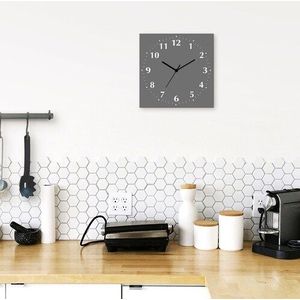 Artland Wanduhr »Uni Trendfarben«, wahlweise mit Quarz- oder Funkuhrwerk, lautlos ohne Tickgeräusche