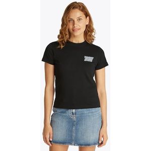 Tommy Jeans T-Shirt »TJW REG TJ BUBBLE TEE«, mit Logodruck