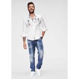 Cipo & Baxx Straight-Jeans »Red Dot«