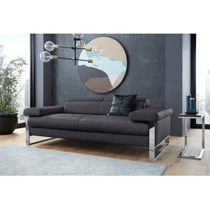 W.SCHILLIG 2-Sitzer »finn«, German Design Award 2016, Fußgestell Chrom glänzend, Breite 210 cm