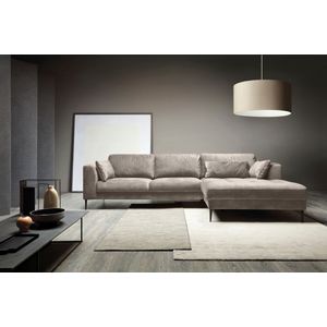 TRENDMANUFAKTUR Ecksofa »Luzi, wahlweise mit Schlaffunktion & Bettkasten. OTTOs Choice, L-Form«, Designsofa mit tollem Sitzkomfort, Metallfüße schwarz, Breite 280 cm