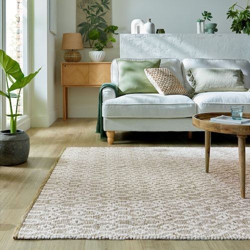 FLAIR RUGS Teppich »Dream«, rechteckig, 3 mm Höhe, Globaler Teppich Dream aus Wollmischung
