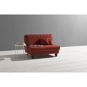 ell + ell Schlafsofa »Enny«, Liegefläche Breite 120 oder 140 cm, Liegehöhe 45 cm, Füße schwarz