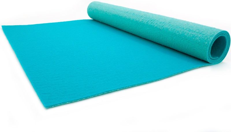 Primaflor-Ideen in Textil Läufer »PODIUM, Made in Belgium«, rechteckig, 2,6 mm Höhe, Breite 100 cm, robuster Nadelfilz, Uni-Farben