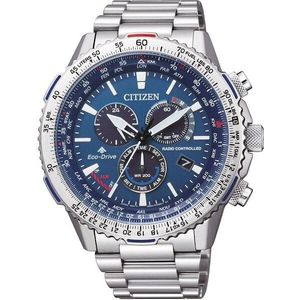 Citizen Funkchronograph »Promaster Sky«, Armbanduhr, Herrenuhr, Solar, Stoppfunktion, bis 20 bar wasserdicht