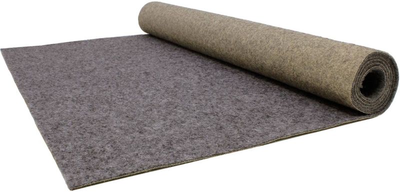 Primaflor-Ideen in Textil Läufer »PODIUM«, rechteckig, 2,6 mm Höhe, Breite 100 cm, robuster Nadelfilz, Uni-Farben