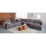 Places of Style Wohnlandschaft »Bloomfield, U-Form«, mit extra tiefer Sitzfläche, wahlweise mit Sitztiefenverstellung