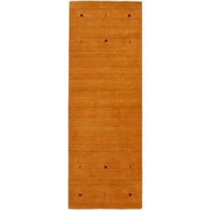 carpetfine Wollteppich »Gabbeh Uni, auch als Läufer erhältlich«, rechteckig, 15 mm Höhe, reine Wolle, handgewebt, Gabbeh Loom Tiermotiv, große Farbauswahl