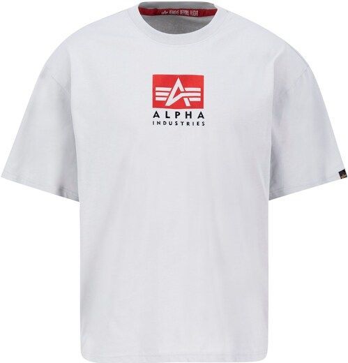 Alpha Industries Rundhalsshirt »Satin Logo T«