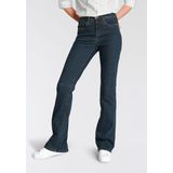 Arizona Bootcut-Jeans »Comfort-Fit«, ausgestellte Beinform, mit Eingrifftaschen, High-Waist