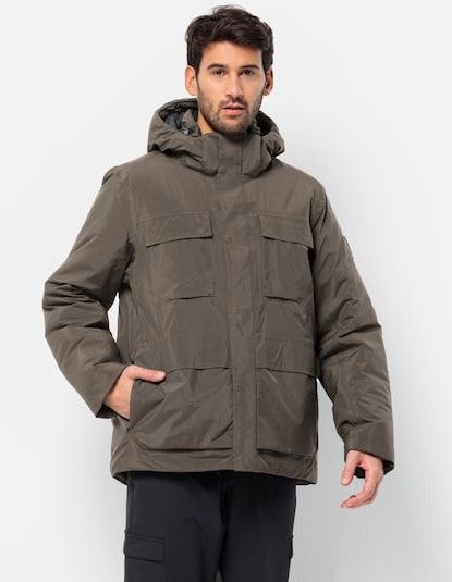 Jack Wolfskin Winterjacke »TEXTOR UTILITY JKT M«, mit Kapuze
