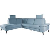 alina Ecksofa, inkl. Kopfstützen, wahlweise mit Relaxfunktion, Breite: 267 cm