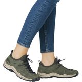 Rieker Slip-On Sneaker, Schlupfschuh, Freizeitsneaker, Halbschuh mit markanter Laufsohle