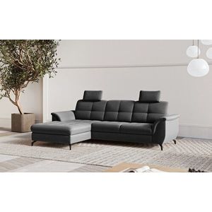 sit&more Ecksofa »Zora L-Form«, wahlweise mit Bettfunktion und Bettkasten