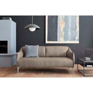 W.SCHILLIG 2,5-Sitzer »sally«, mit Metall-Winkelfüßen in Chrom glänzend, Breite 194 cm