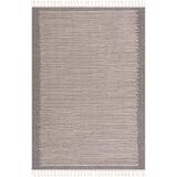 Carpet City Teppich »Art 2231«, rechteckig, 7 mm Höhe, Läufer, Kurzflor, mit Kettfäden, Streifen-Muster