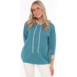 Zwillingsherz Hoodie »""Positive Mind""«, mit Kapuze, 3/4 Arm und Stempeldruck