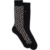 BOSS Socken »2P RS Monogram CC«, (Packung, 2 Paar), mit Logo