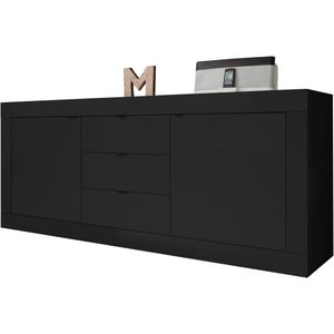 INOSIGN Sideboard »Basic Breite 210 cm, Kommode 2 Türen, 3 Schubkästen, Anrichte,«, Metallgriff, moderne Rahmenoptik, viel Stauraum, Farbauswahl