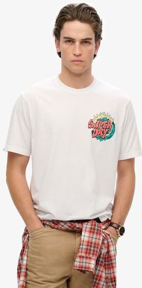 Superdry Rundhalsshirt »OUTDOOR NARRATIVE LOOSE TEE«