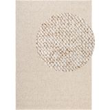 ELLE DECORATION Teppich »Rocco«, rechteckig, 10 mm Höhe, Nachhaltig, Läufer, waschbar, Wohnzimmer, Esszimmer, Woll-Optik