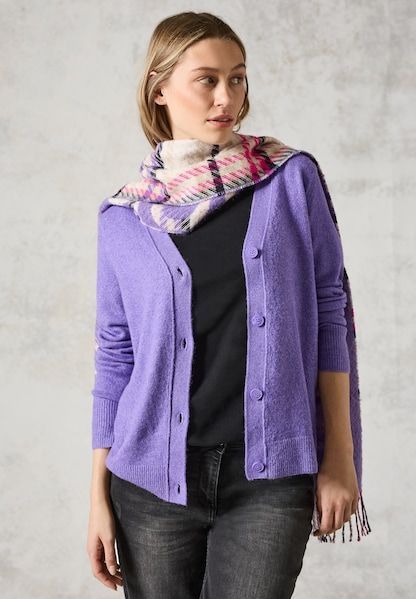 Cecil Cardigan, Feinstrick, mit Knopfleiste