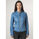 Mauritius Lederjacke »MWFilla«, mit kleinem Stehkragen