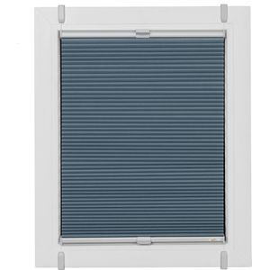 sunlines Wabenplissee »One Size Style Honeycomb VD«, verdunkelnd, ohne Bohren, verspannt, Zubehörfarbe grau, zum Klemmen