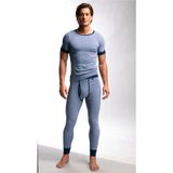 Clipper Exclusive Lange Unterhose, (Packung, 2 St.), modische Optik: Jeans meliert, tolle Qualität