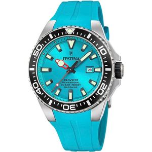 Festina Taucheruhr »Diver Collection«, Armbanduhr, Quarzuhr, Herrenuhr, bis 20bar wasserdicht, Silikonarmband