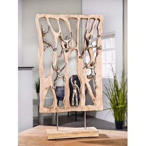GILDE Dekofigur »Skulptur Climbing Wall«