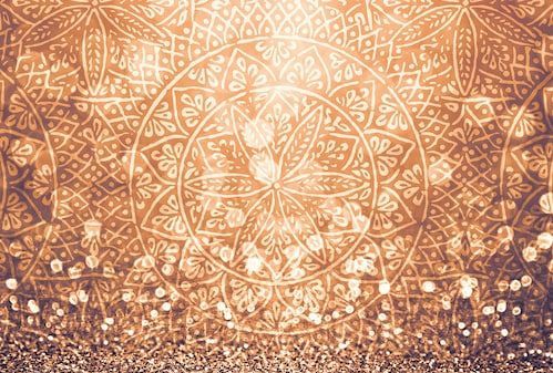 Architects Paper Fototapete »Atelier 47 Circle Graphic 1«, orientalisch, Vlies, Wand, Schräge, Decke