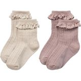 WHEAT Kurzsocken »2 pk Wool Lace Socks Nora«, (Packung, 2 Paar), mit Wolle