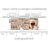 Artland Küchenrückwand »Roter scharfer Chilipfeffer«, (1 tlg.), Alu Spritzschutz mit Klebeband, einfache Montage