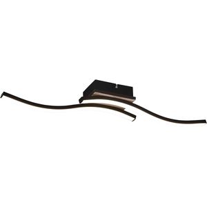 REALITY Leuchten LED Deckenleuchte »Route«, 2 flammig, Leuchtmittel LED-Modul  LED fest integriert, moderne Deckenlampe 2-flammig, LEDs mit 2x 500 Lumen