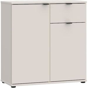 FORTE Kommode »Ganymede«, Kommode, Stauraum, Schublade; Metallgriffe, 4 Dekore, Breite 80,1cm