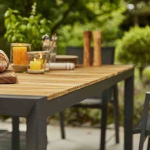 Siena Garden Gartentisch »Zurigo«, 180x90 cm,Teakholz