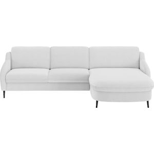 sit&more Ecksofa »Soul L-Form«, wahlweise mit Bettfunktion und Bettkasten oder Schubkasten