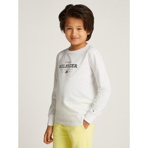 Tommy Hilfiger Langarmshirt »MONOTYPE 1985 REG TEE LS«, mit Logoschriftzug