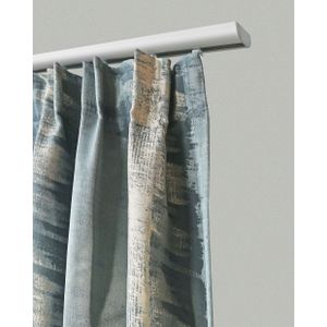 GARESA Gardinenschiene »400«, 1 läufig-läufig, Wunschmaßlänge, Aluminiumschiene, schlicht, Deckenmontage, verlängerbar