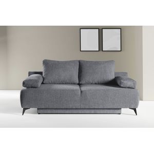 WERK2 Schlafsofa »Viktoria mit Komfortsitz- und Liegehöhe, Breite 200cm,«, bequemes 2-Sitzer Schlafcouch mit Bettkasten