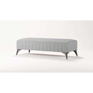Places of Style Polsterhocker »MATTHEW Sitzhocker XXL, Maße B/T/H: 140/60/43 cm«, Steppung, belastbar bis 180 kg