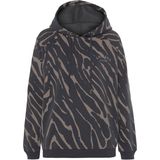 LASCANA Kapuzensweatshirt, mit Zebramuster, Loungewear