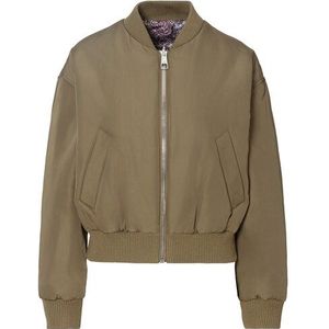 BOSS ORANGE Wendejacke »Pikomba Premium Damenmode«, mit BOSS Logo-Badge, Blouson Bomberjacke 2 in 1 Jacke