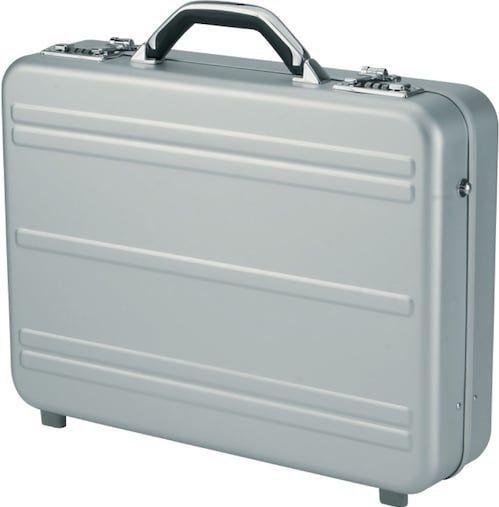 fixbag Business-Koffer »Aluminiumkoffer Attaché, silberfarben«, mit Laptopfach