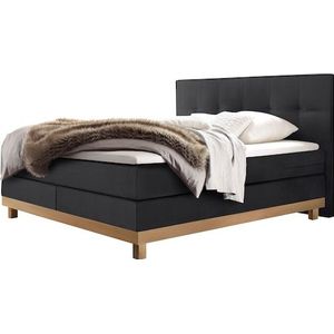 HASENA Boxspringbett »Bella«, inkl. Topper, Massivholzrahmen aus Eiche
