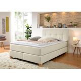 Home affaire Boxspringbett »Calloway«, inkl. Topper, XXL-Ausführung, in 4 Farben, 5 Breiten, 3 Matratzenarten