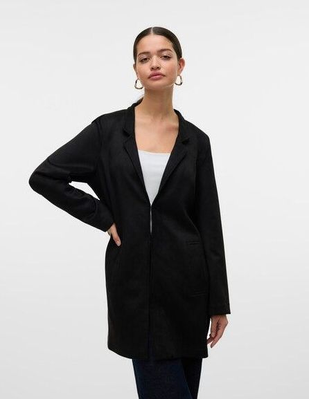 Vero Moda Langjacke »VMJOSEFREJA FAUXSUEDE JACKET BOO«, ohne Kapuze